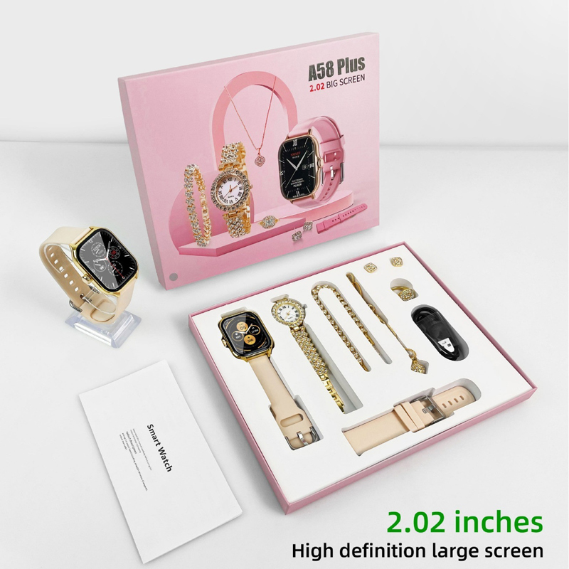 MD-S01652 new fashion all-in-one fashion quartz watch + electronic watch + jewel