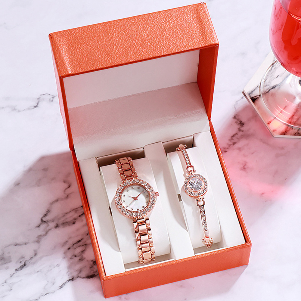 MD-A08375 (not picture box) set Korean version of the trend fashion bracelet wat