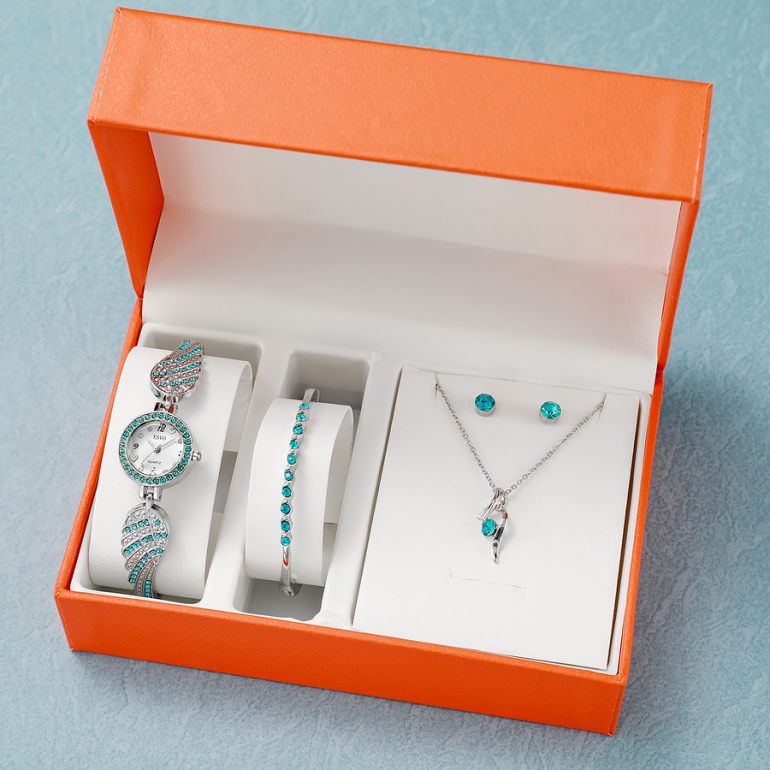 MD-S01704 Ladies small fresh small dial Angel Wings Bracelet Watch Drop shaped p