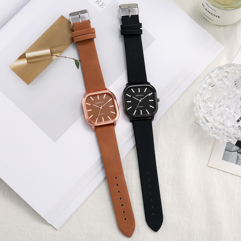 MD-A10185 new style student men’s and women’s watch belt Korean version simple t