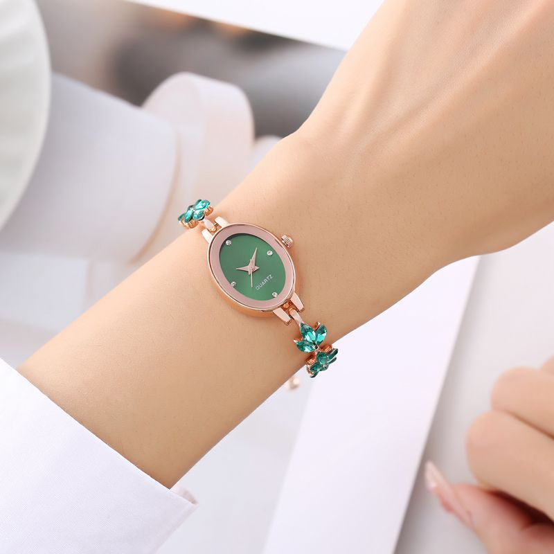 MD-A452 cross-border new fashion with diamond oval women’s watch cross-border ex