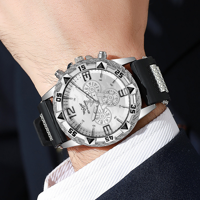 MD-S01517 European and American watch sports as if three eyes six needle timing