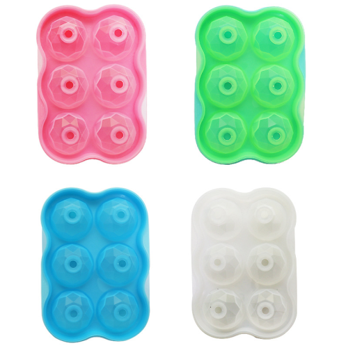 trade point factory direct sales md-h009 silicone ice tray 6-hole spherical ice