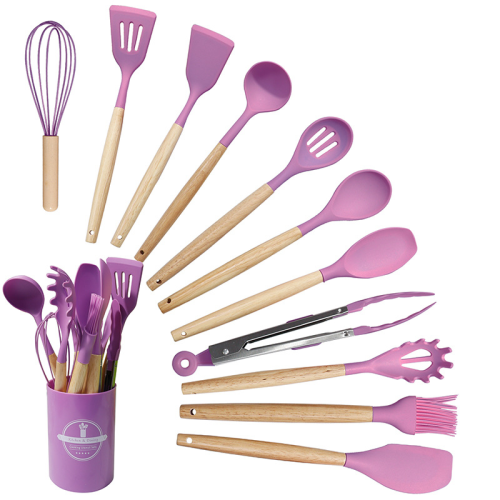 trade point factory direct sales md-c021 cross-border silicone kitchenware 12-pi